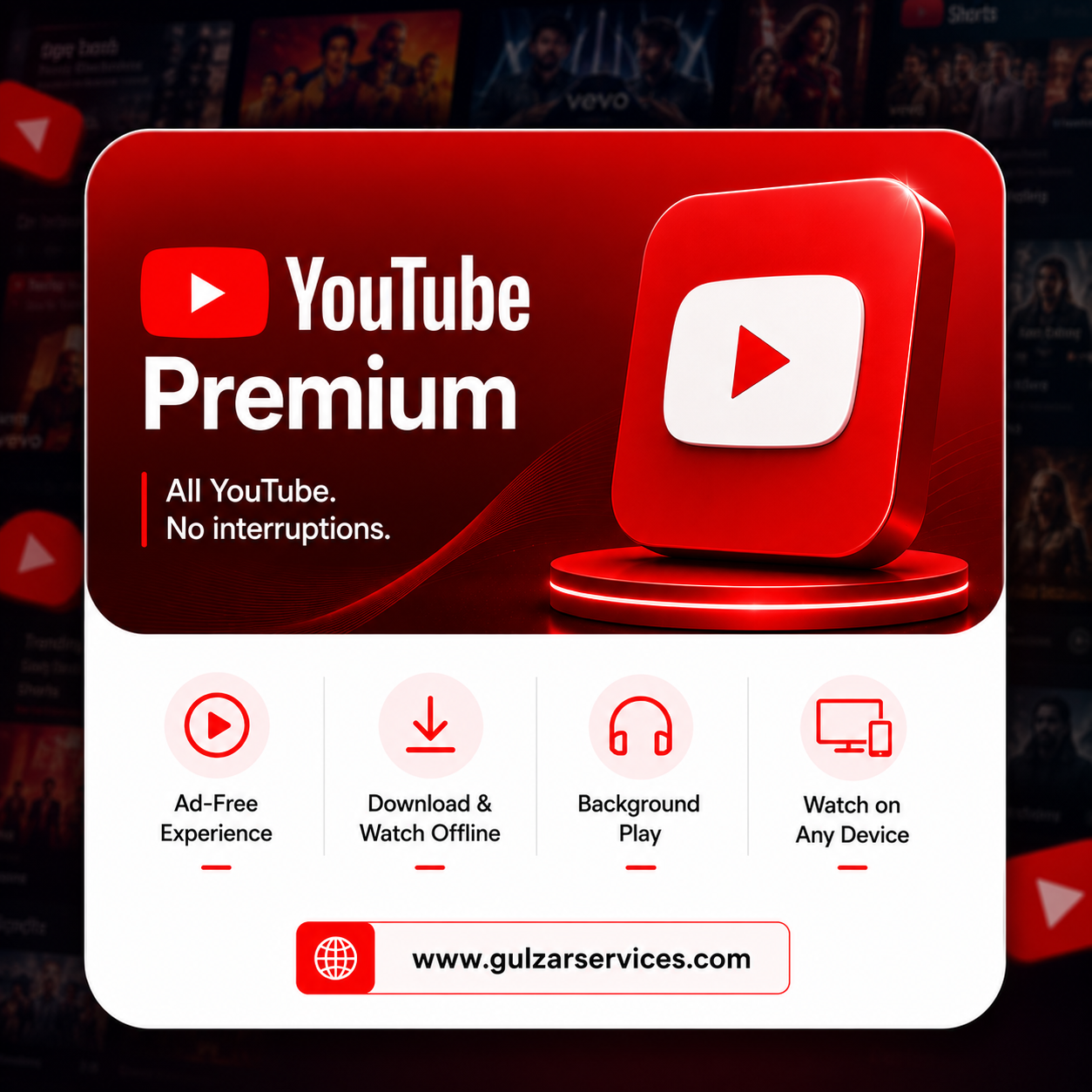 YouTube Premium Subscription